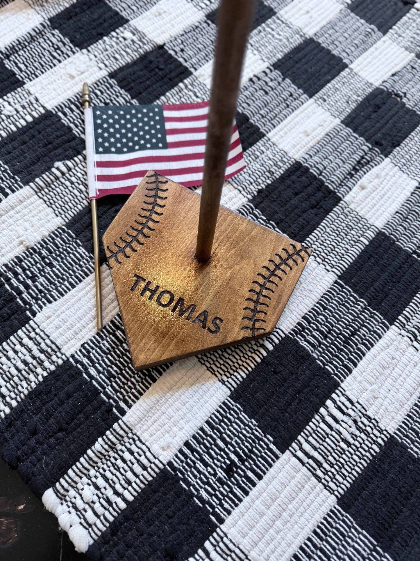 USA MADE Baseball display