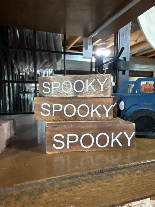 Halloween Mini Wood Blocks / Tier Tray blocks