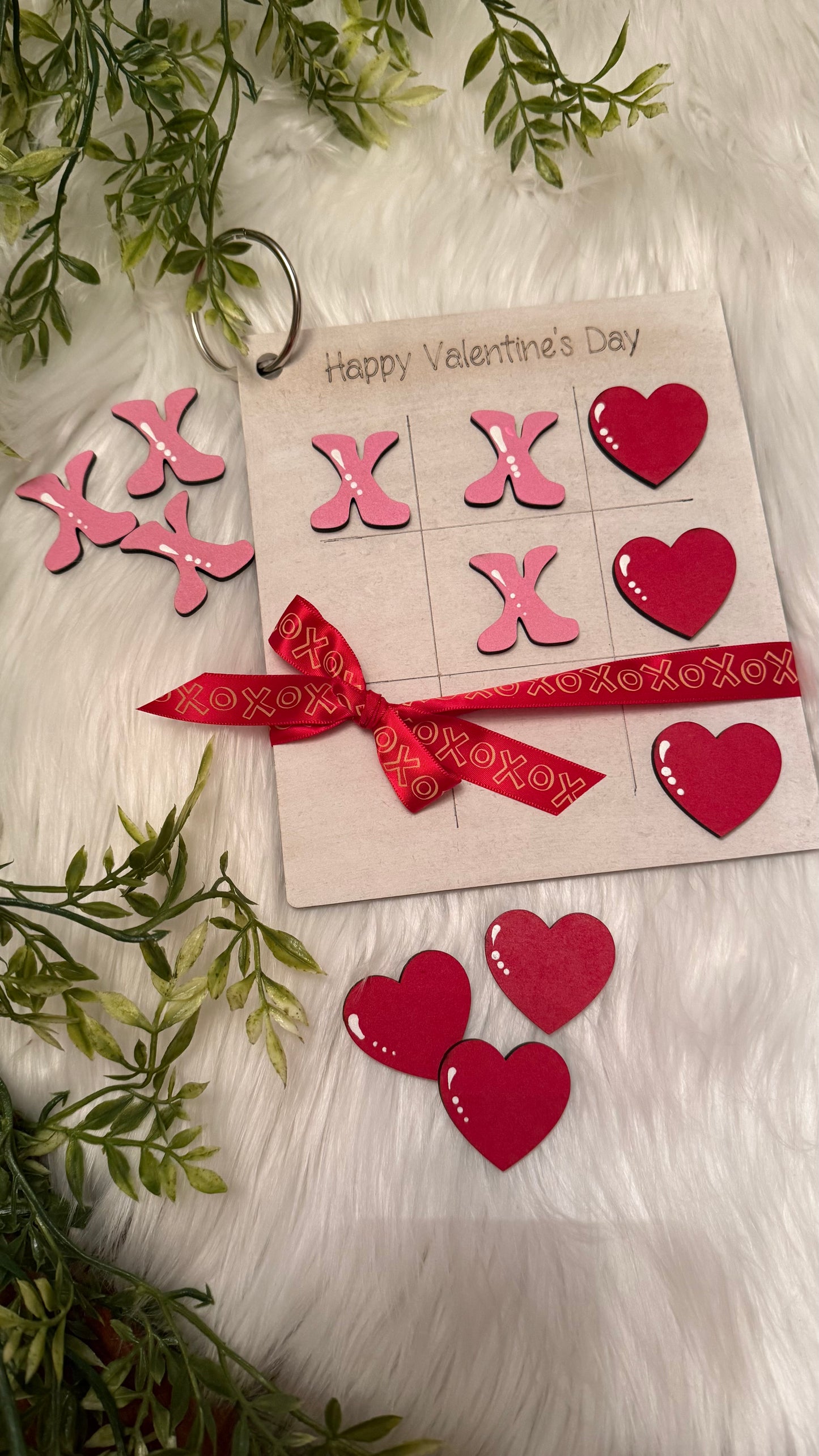 Valentine’s Travel Tic-Tac-Toe – A Love-Themed Game for On-the-Go Fun!