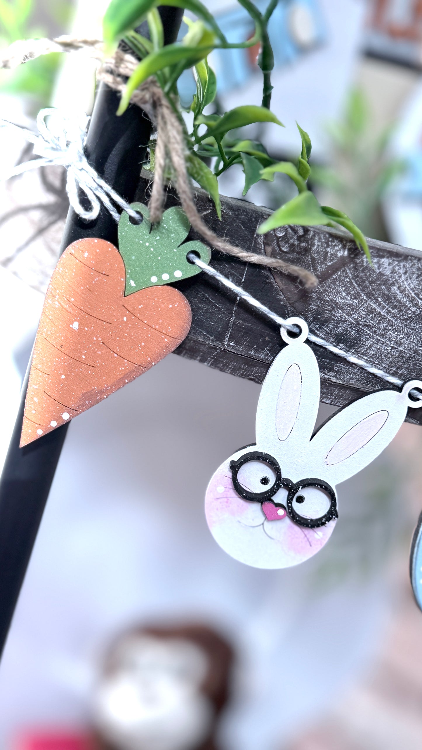 Easter Tier Tray Home Decor