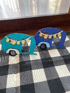 Camper night light cover | Camper themed decor - Designs by SNK