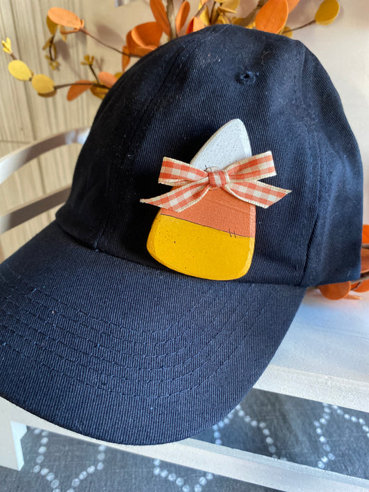 Candy Corn Pin/Tack, Ladies Brioche, Fall Fashion Decor, Seasonal Style, Fashion Accessory