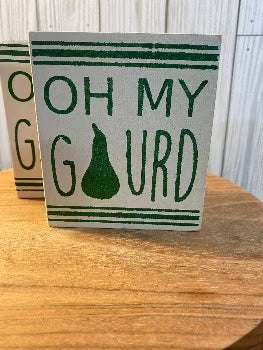 Oh my gourd sign - Designs by SNK