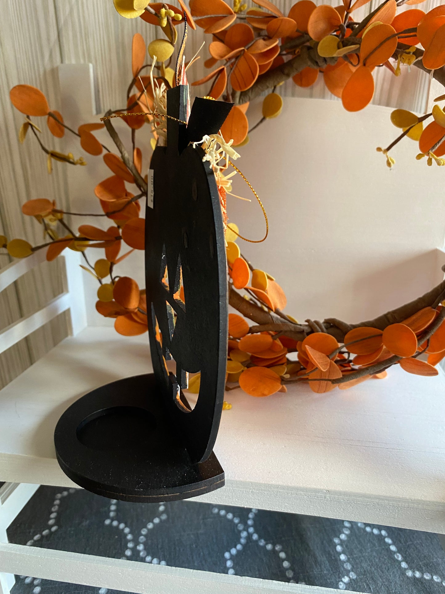 Spooky Pumpkin Tealight Votive Holder Halloween Decor