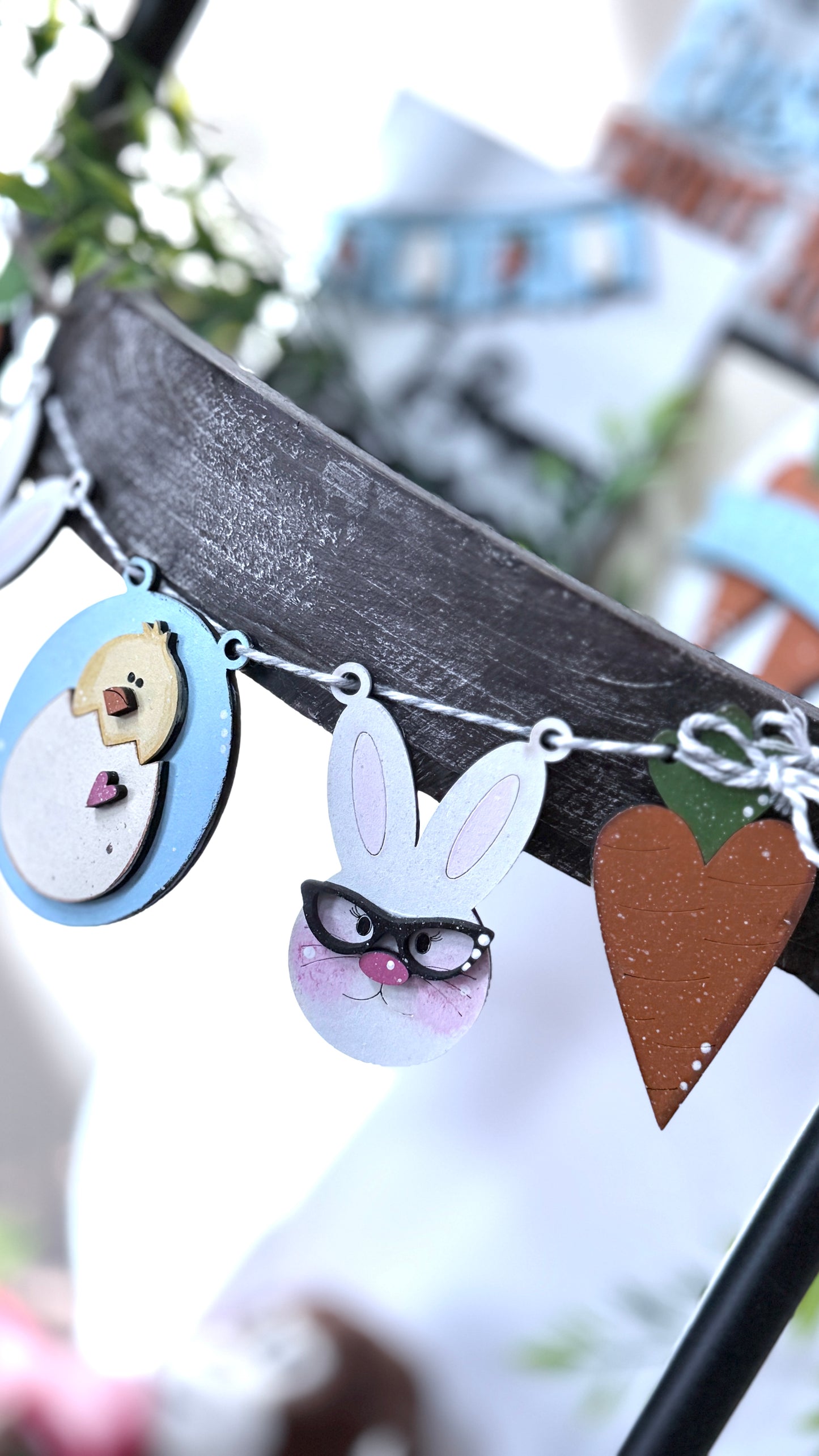Easter Tier Tray Home Decor