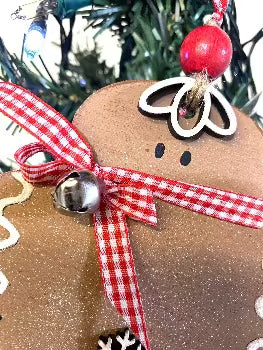 Gingerbread Man Ornament - Designs by SNK