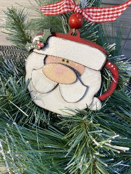 Santa Mug Ornament - Designs by SNK