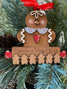 Gingerbread rolling pin ornament - Designs by SNK