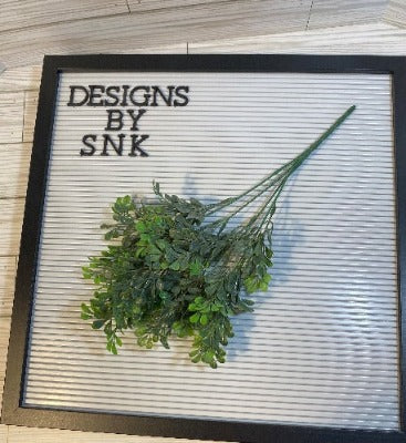 Floral- Boxwood Pick - Designs by SNK