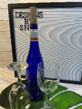 Wine Bottle Candle - Designs by SNK