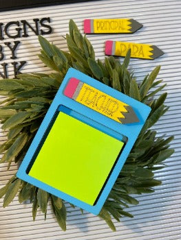 Post it note holder - Designs by SNK