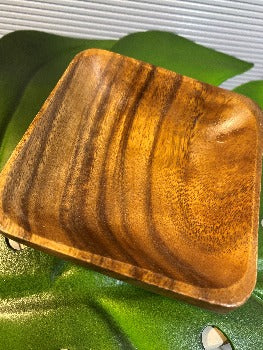 Square Acacia Wood Dish - Designs by SNK