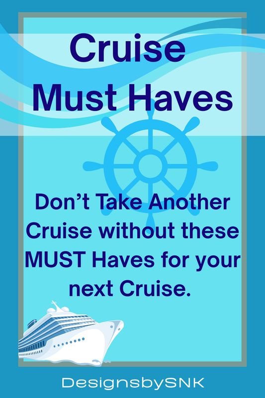 Cruise Must Have | What you don't want to forget to pack