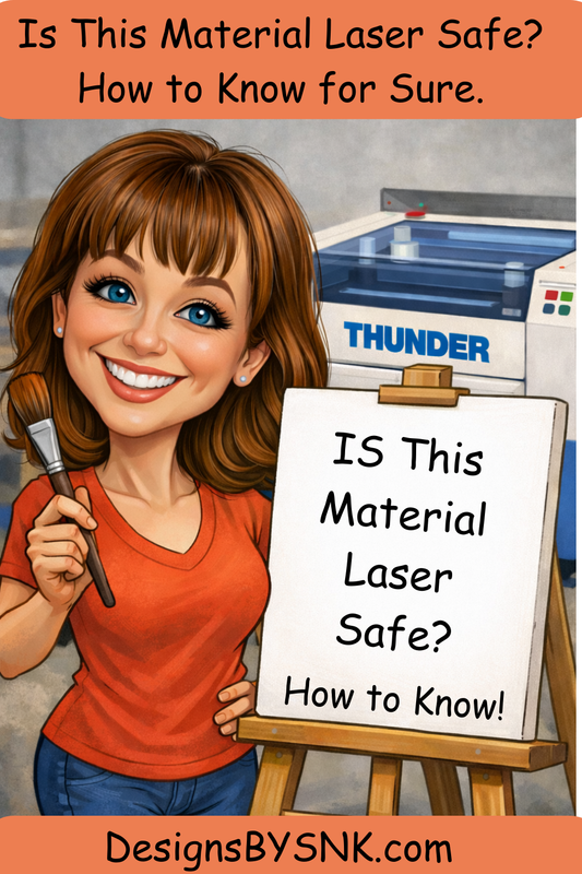 Laser owner asking if the material is laser safe. Attached Blog with answers on testing. 