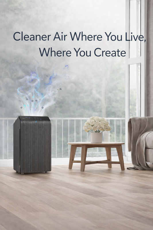 Cleaner Air Where You Live, Where You Create. Your Home Doesn't Have To Smell.