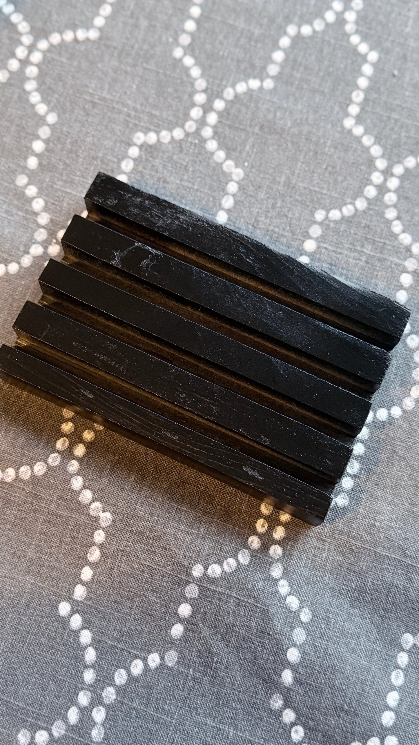 Retail slotted display stand for Jewlrey or nail strips 