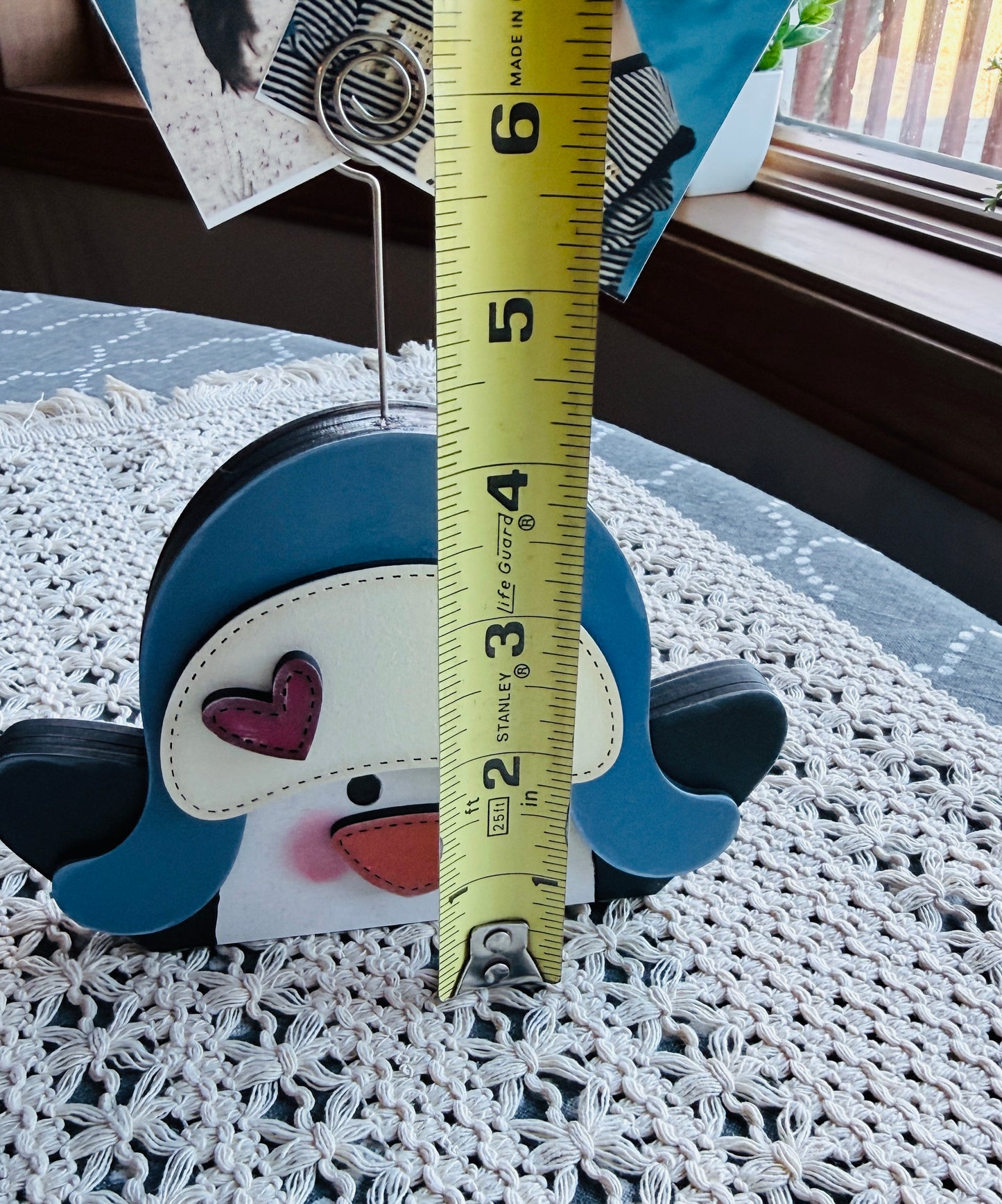 Penguin Decor | Homeware| Office Decor | Note or Photo Holder