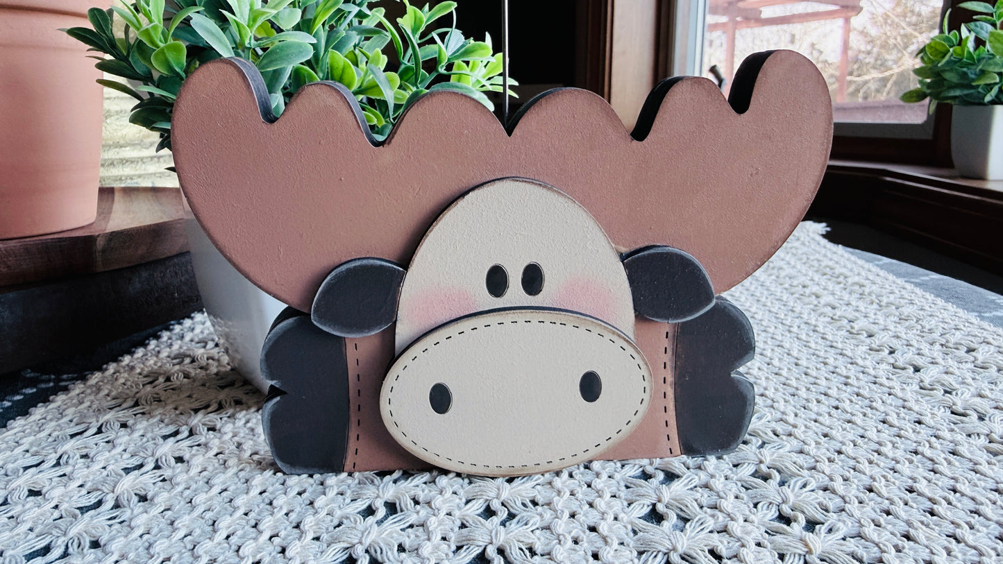Moose Decor | Homeware |Office Decor | Note or Photo Holder