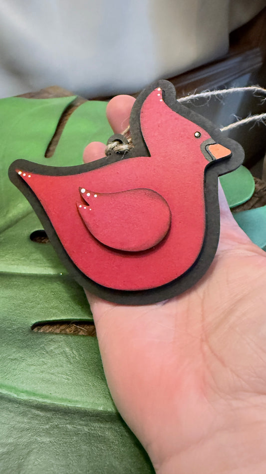 Cardinal Bird Ornament