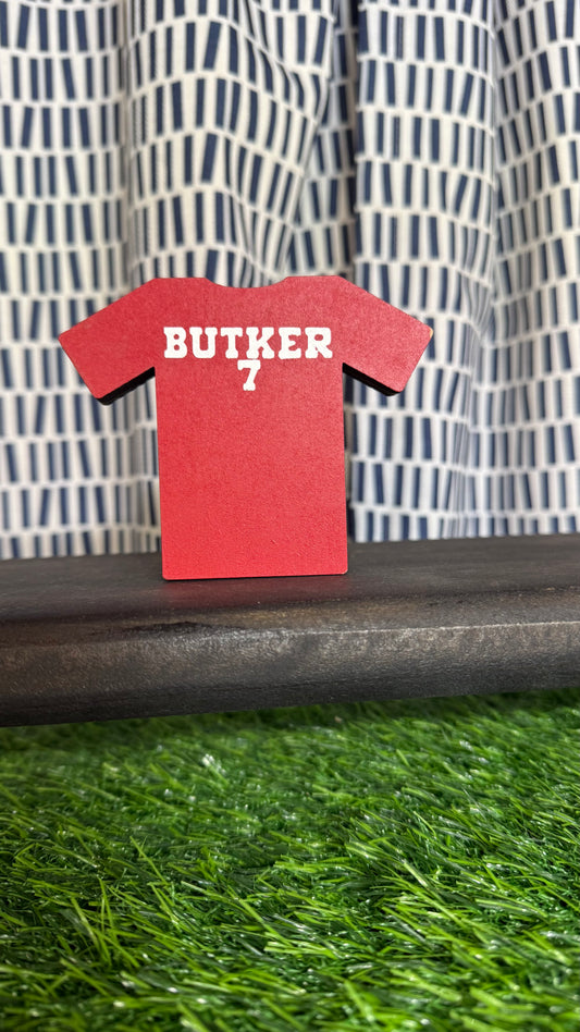 KC Chiefs | Decor | #7 Butker Jersey | Shelf Sitter