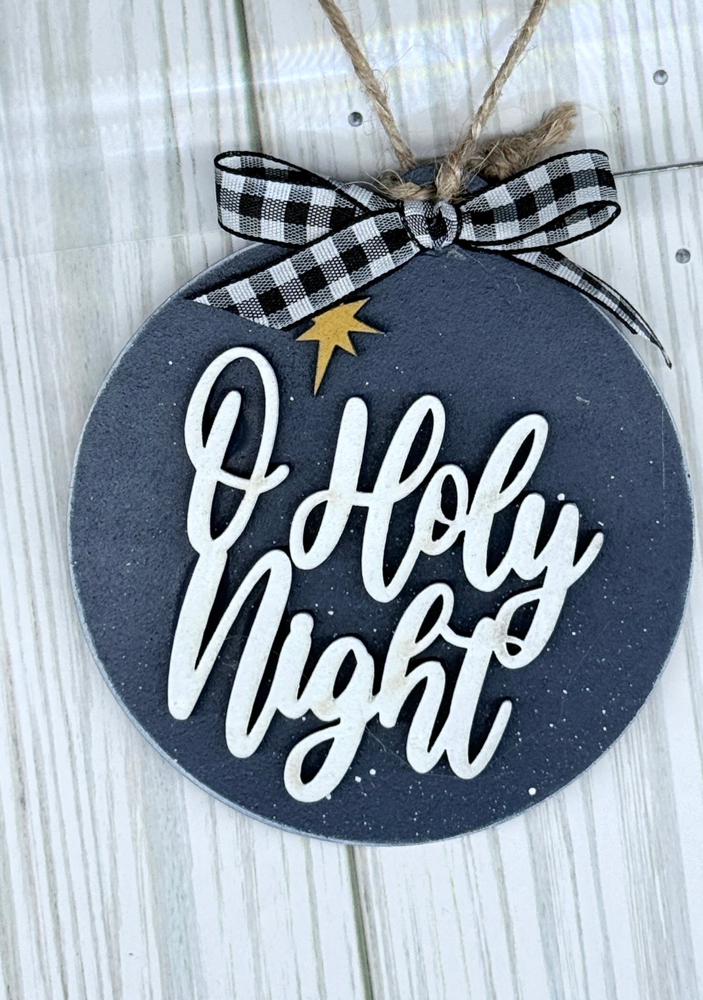 O Holy Night Christmas Tree Ornament