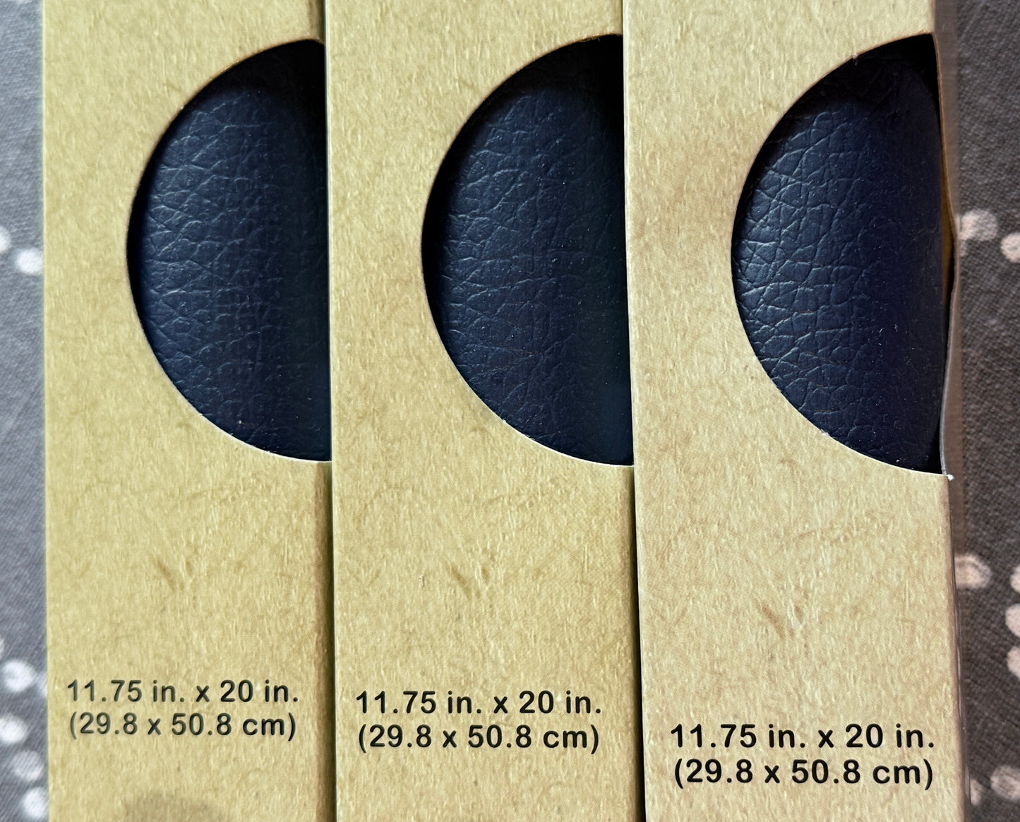 Navy Blue Faux Leather | Craft Cutting Machine Supply| Cricut | Silhouette