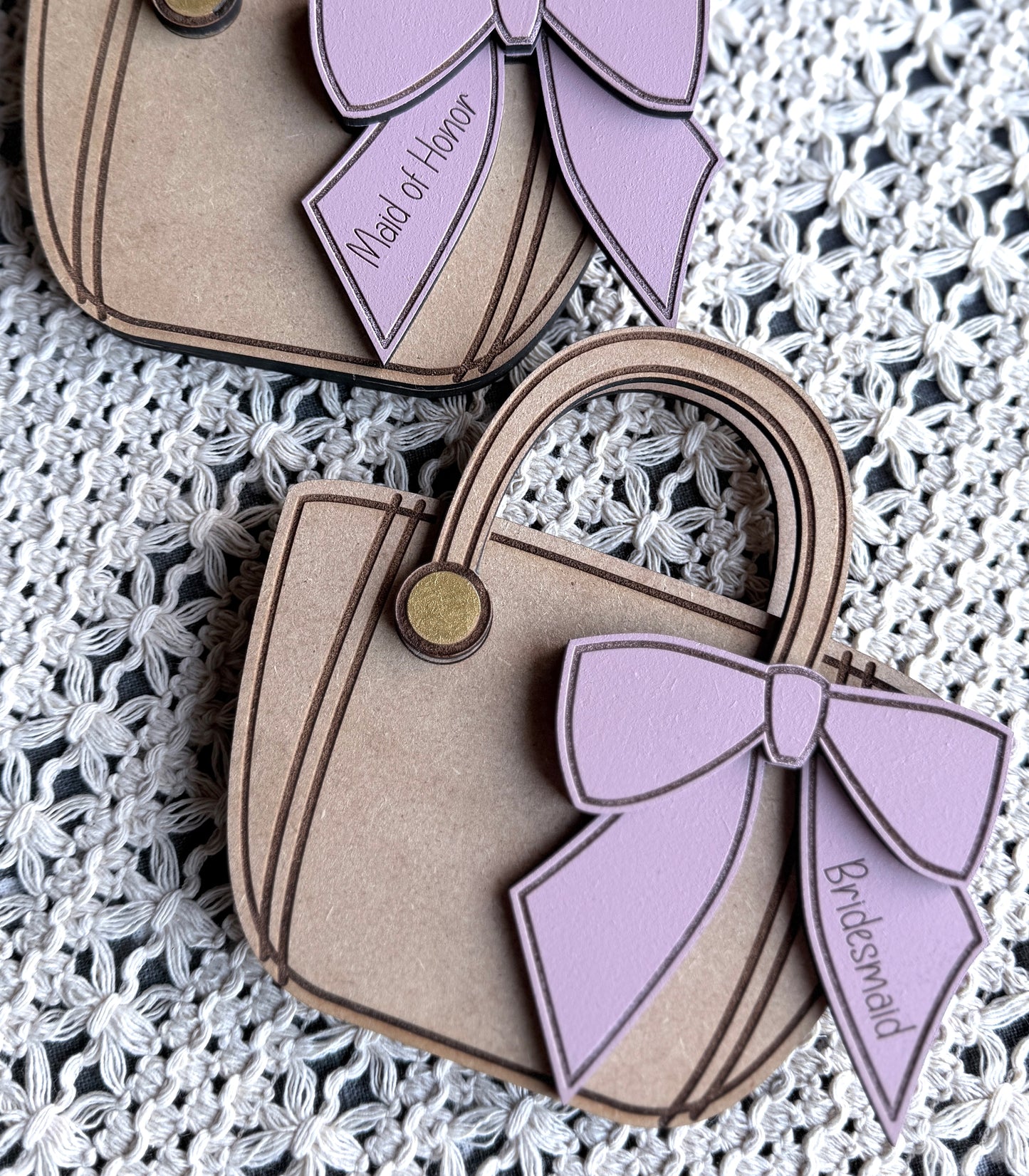 Wooden handbag gift card holder for women with gift card slot, handmade rustic design for bridesmaids Mother's Day mom grandmother birthday gifts